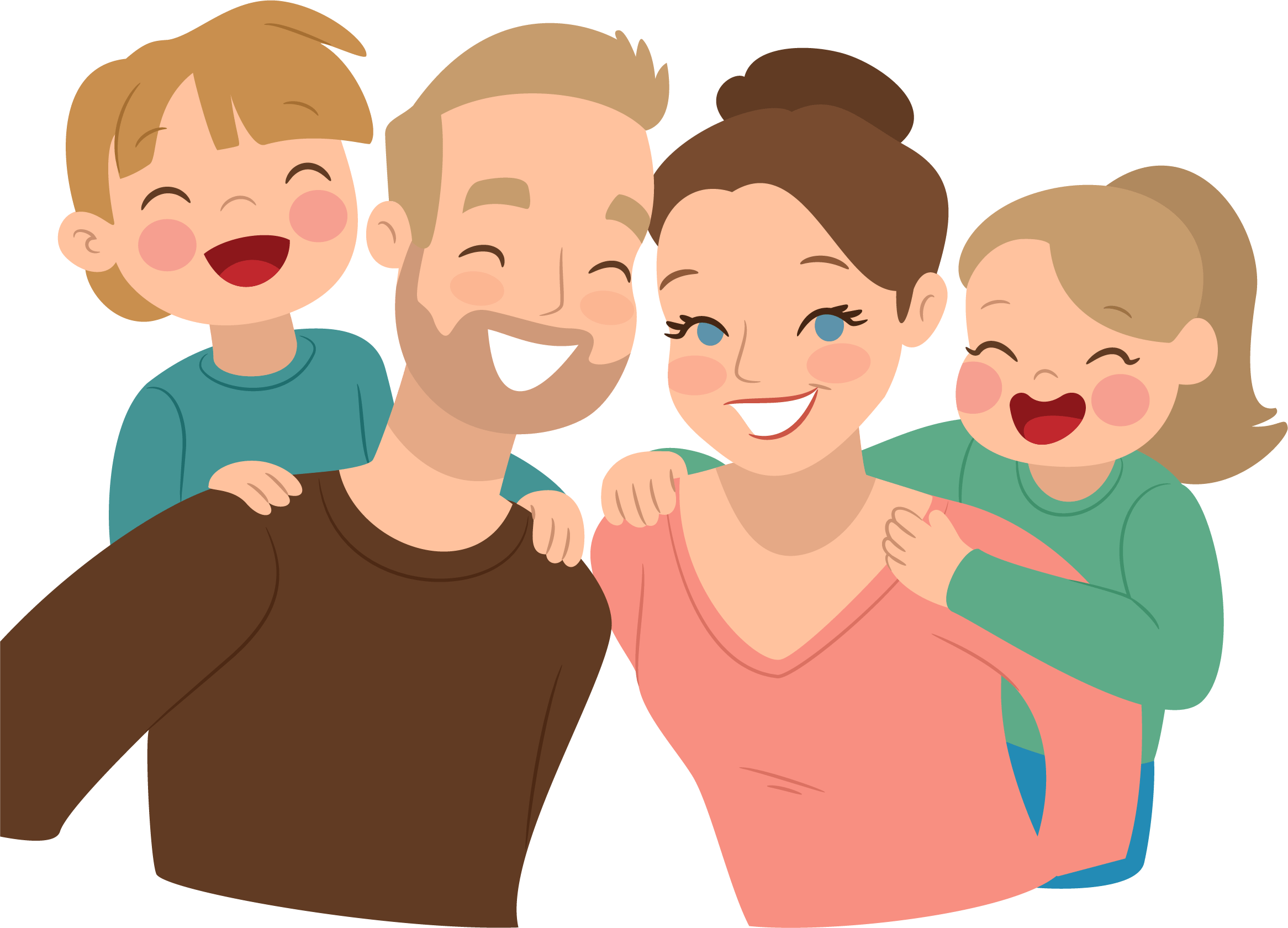 Family illustration. Родители и дети вектор. Семья мультяшная. Стикеры семья. Изображение семьи.