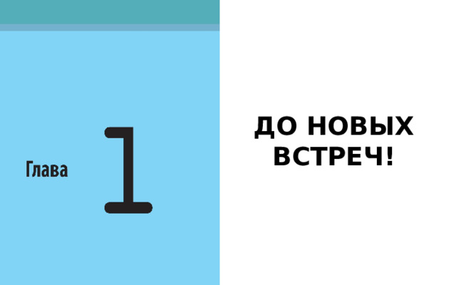 ДО НОВЫХ ВСТРЕЧ!   На этом наш урок окончен. До новых встреч!  