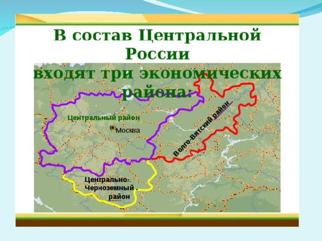 Центральная Россия - География - Презентации - 9 класс
