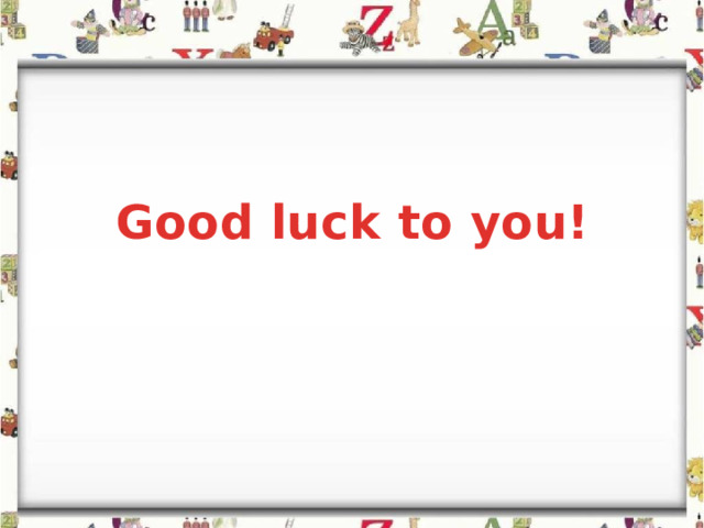 Good luck to you! 