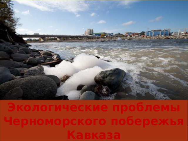 Экологические проблемы Черноморского побережья Кавказа 