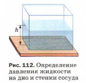 Тяжелая вода давит на стенки емкости