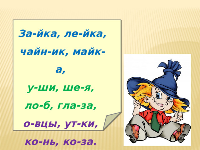 Презентация к уроку русского языка в 1 классе по теме 