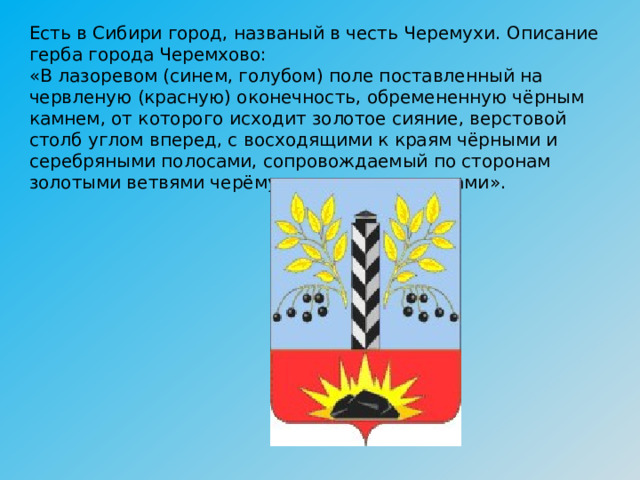 Путин поздравил жителей Черемхово со столетним юбилеем города - Российская газет