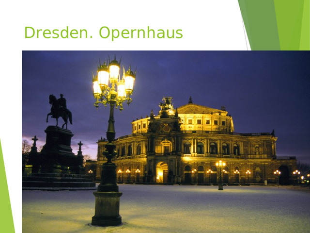 Dresden. Opernhaus 