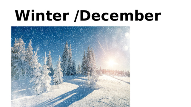 Winter /December 
