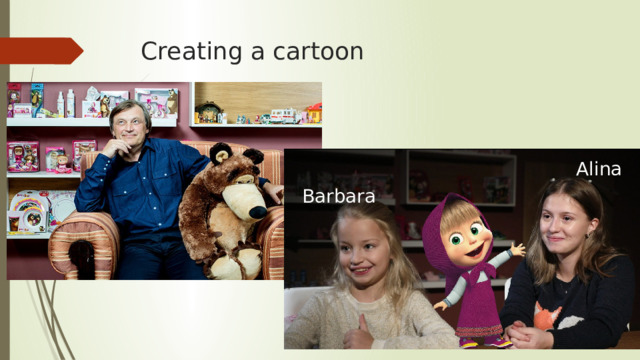 Creating a cartoon Alina Barbara 