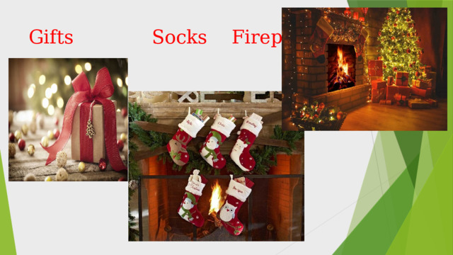 Gifts Socks Fireplace 