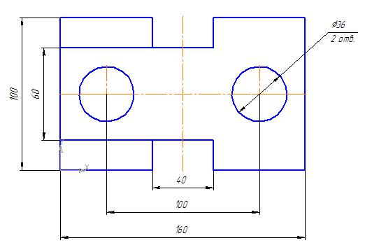 Схема деления компас 3d