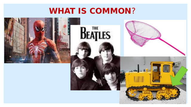 WHAT IS COMMON ? 