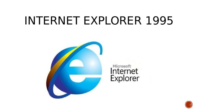 Internet explorer 1995 