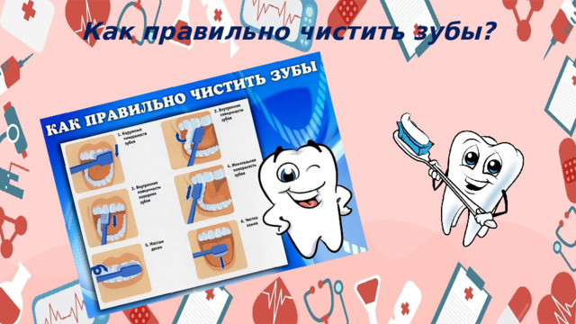 Как правильно чистить зубы?  