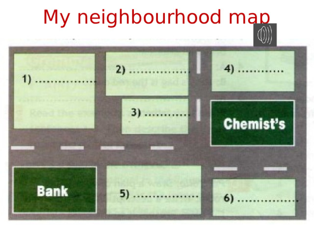 My neighbourhood map 