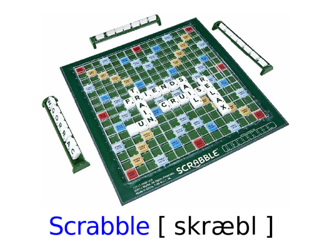 Scrabble [ skræbl ]   