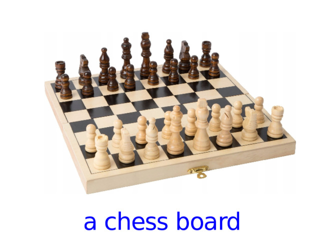 a chess board  