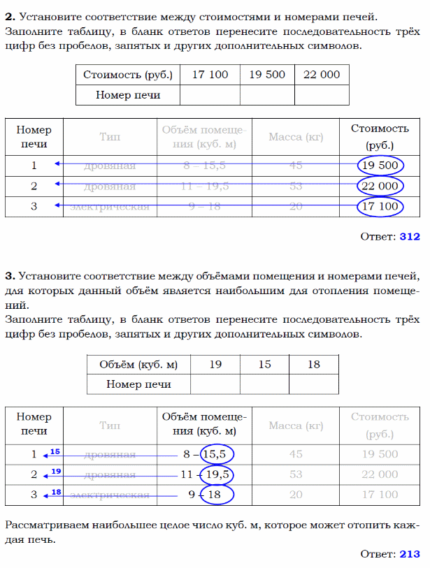 Огэ математика печка 1 5