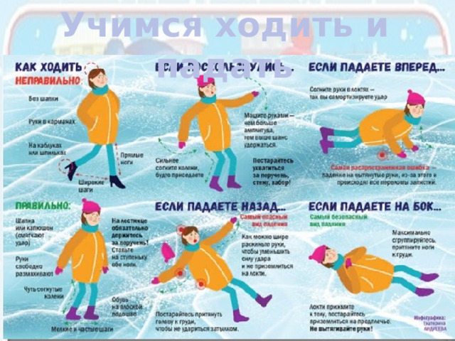 Учимся ходить и падать 