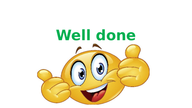 Well done 