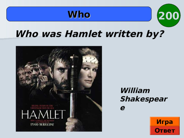 Hamlet was written