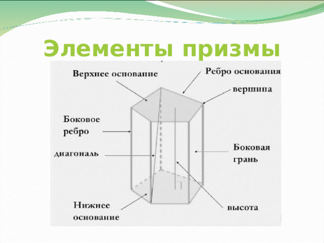 Элементы призмы 