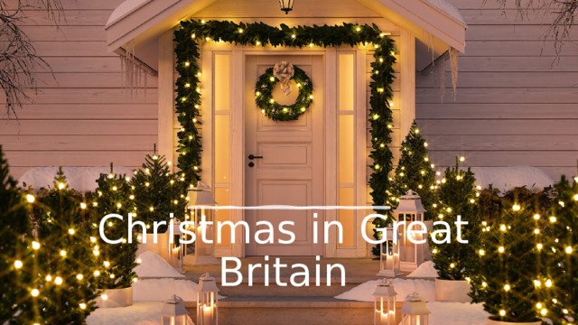 Christmas in Great Britain 