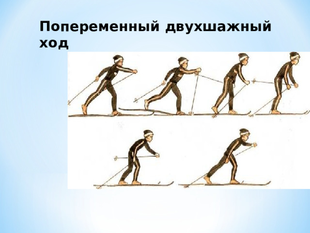 Попеременный двухшажный ход 