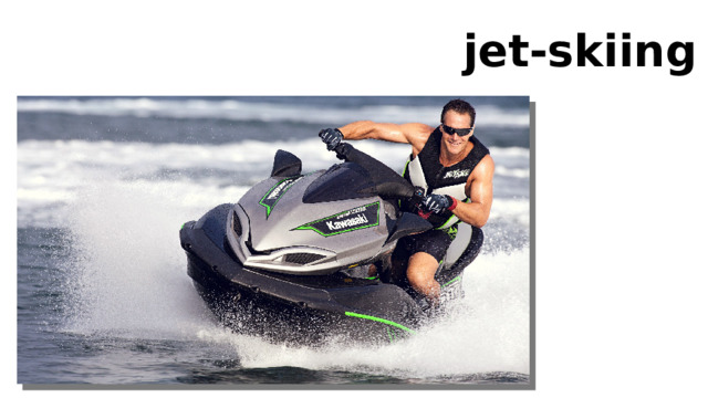jet-skiing 