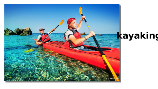kayaking 