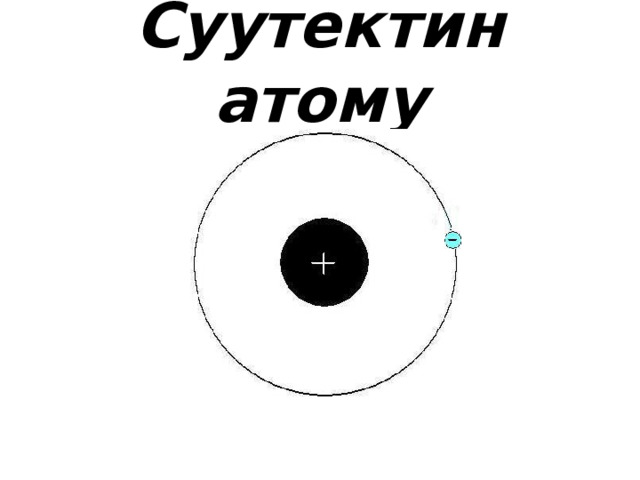 Суутектин атому 