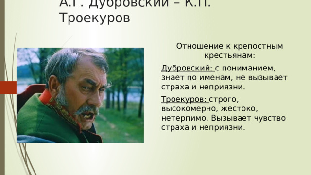 Стоя прислонился к стенке дубровский или троекуров