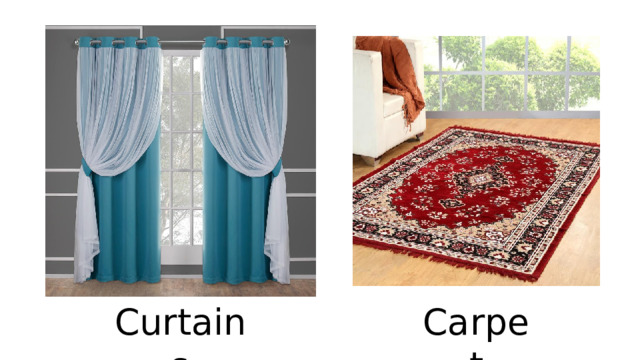 Curtains Carpet 