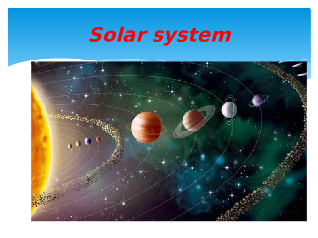 Solar system 