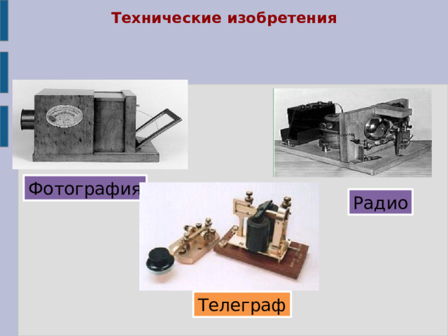 Технические изобретения Фотография Радио Телеграф 