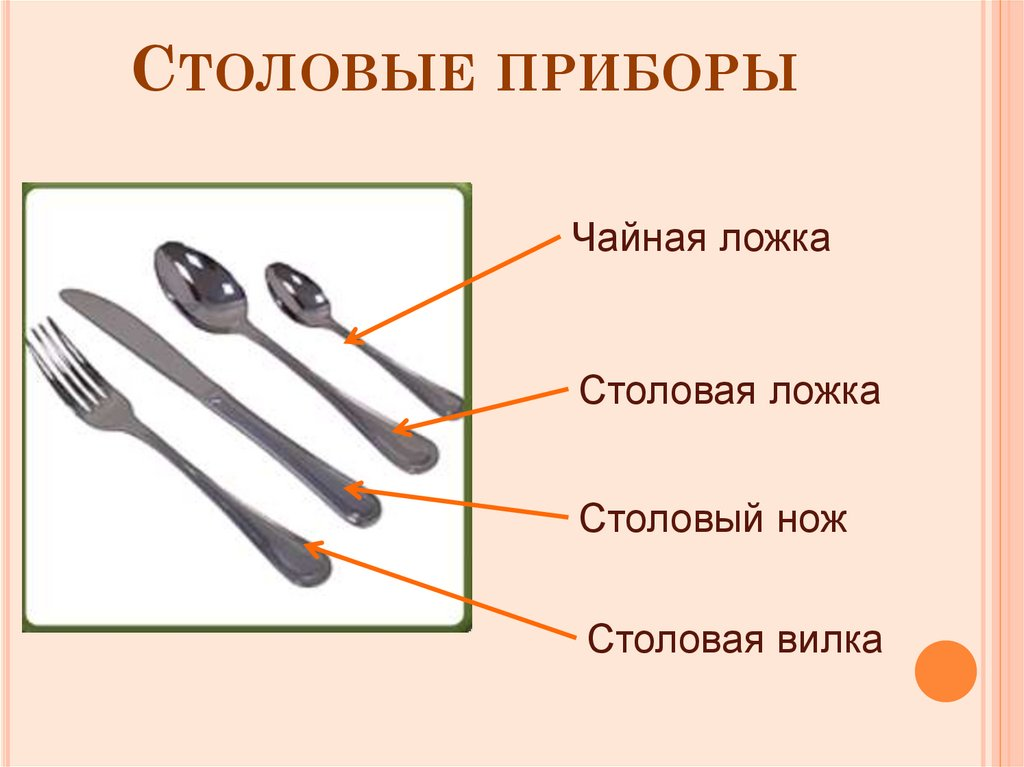 Как правильно класть ложку на стол