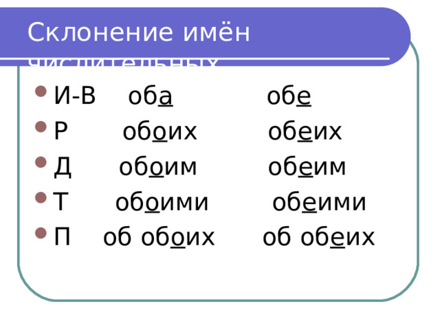 7 правописание имен числительных