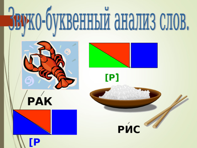 [ Р ]̉ РАК РИС [ Р ] 