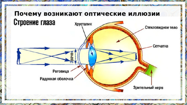 Почему возникают оптические иллюзии   