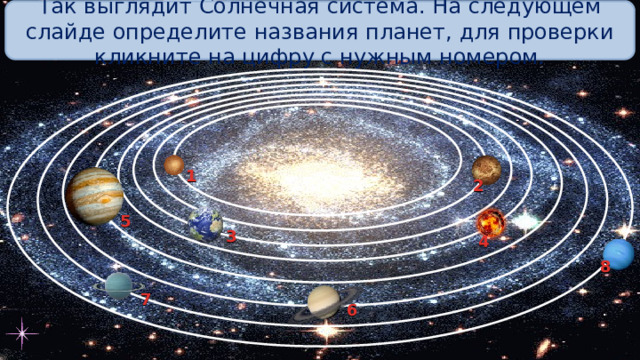 Как на самом деле выглядит солнечная система Интерактивная игра "Космическое путешествие" (ко Дню космонавтики). 1-4 классы.
