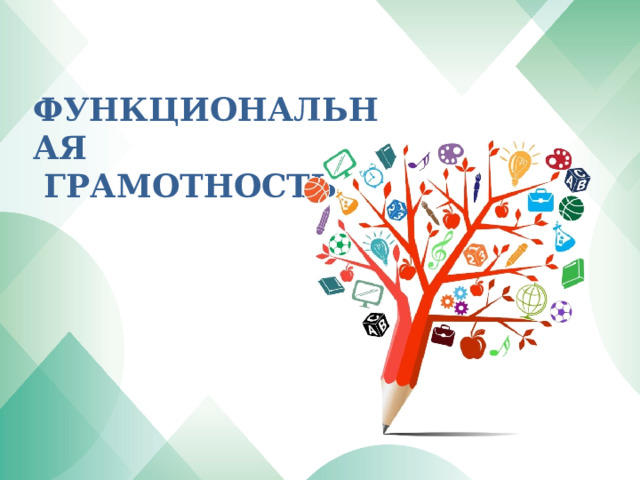 ФУНКЦИОНАЛЬНАЯ  ГРАМОТНОСТЬ 