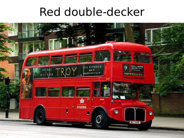 Red double-decker 