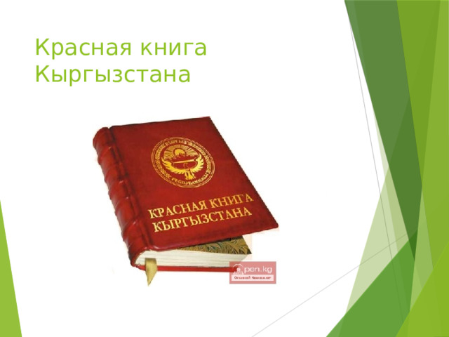 Красная книга Кыргызстана 