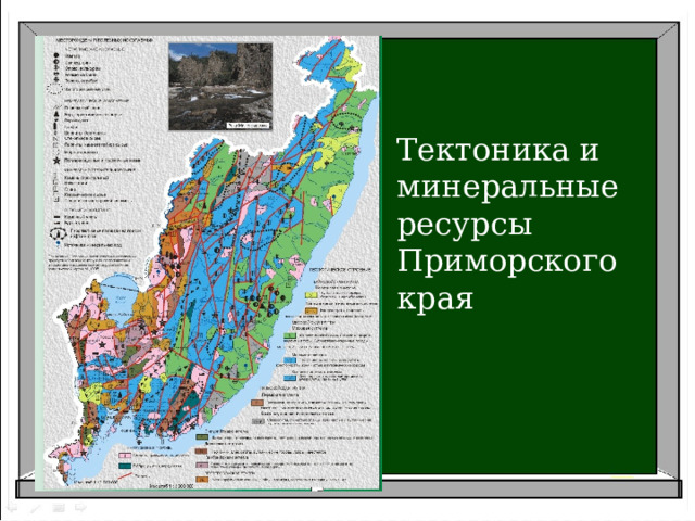 Тектоника и минеральные ресурсы Приморского края 