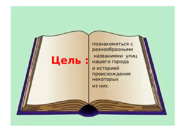 Цель : 