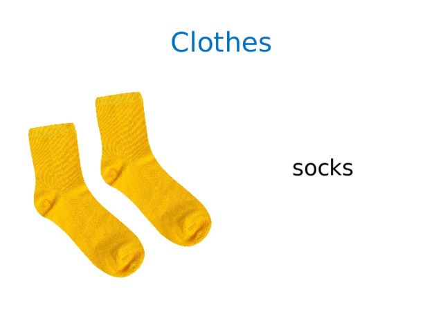 Clothes socks 