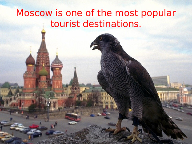 Moscow is one of the most popular tourist destinations. 