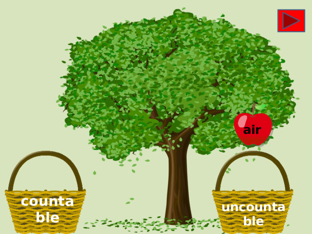 air countable uncountable 