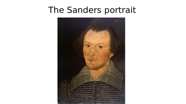 The Sanders portrait 