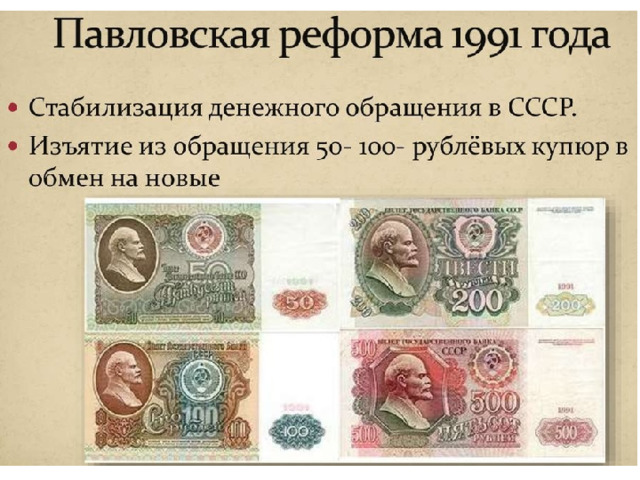 Денежная реформа 1991 кратко. Денежная реформа 2022.