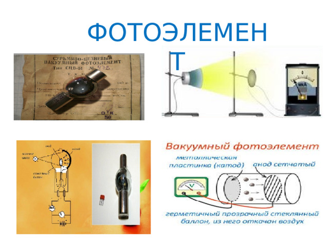 ФОТОЭЛЕМЕНТ 