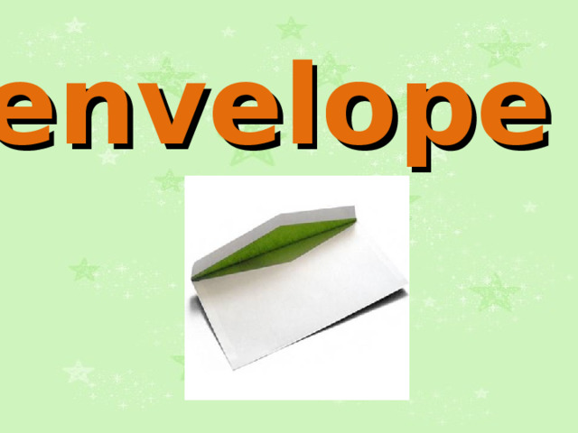 envelope 